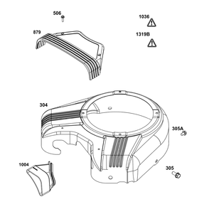 Part Location Diagram of 593789 Briggs and Stratton Cover-carburetor